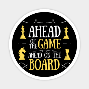 Ahead of the game, ahead on the board - Chess Magnet